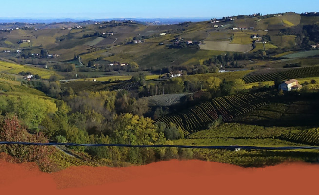 Paesaggio delle langhe